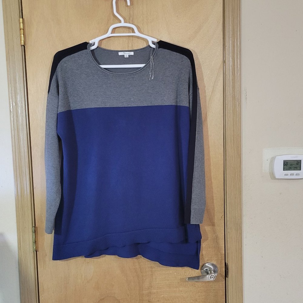 89th & Madison Sweater 1X Color Block